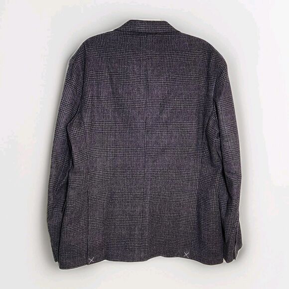 NEW Ralph Lauren Purple Label Blazer 46 R Hadley Hand Tailored Plaid Wool Jacket - Picture 4 of 16